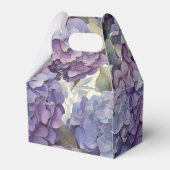 Ballotins Elégante aquarelle bleu violet poussiéreuse (Arrière)