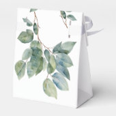 Ballotins Elégante aquarelle d'eucalyptus verdure botanique (Arrière)