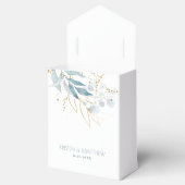 Ballotins Elégante aquarelle Dusty Blue Mariage (Ouvert)