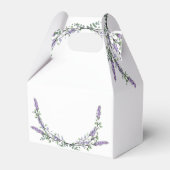 Ballotins Elégante aquarelle lavande verdure botanique (Arrière)