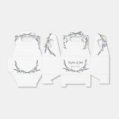 Ballotins Elégante aquarelle lavande verdure botanique (Déplié)