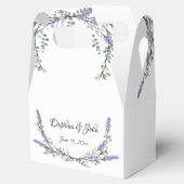 Ballotins Elégante aquarelle lavande verdure botanique (Ouvert)