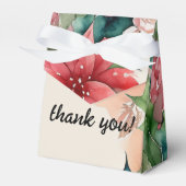 Ballotins Elégante aquarelle Mariage de couronne de Noël (Verso)