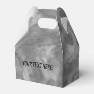 Ballotins Elégante aquarelle personnalisée blanche et grise