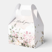 Ballotins Elégante aquarelle rose pâle gomme Eucalyptus (Arrière)