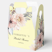 Ballotins Élégante Baby Shower Bohème jaune et pastel  (Ouvert)