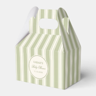 Ballotins Élégante Baby Shower Vert Sauge Classique
