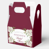 Ballotins Élégante Bienvenue Fête de Mariage Florale Bourgui (Ouvert)