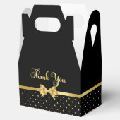 Ballotins Elégante Black & Gold Surprise fête d'anniversaire (Ouvert)