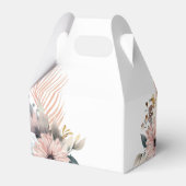 Ballotins Élégante boîte à Mariages Boho White & Pastel (Arrière)