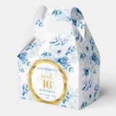 Ballotins Élégante boîte de Parties scintillant en or Sweet