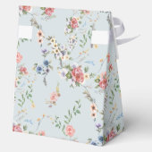 Ballotins Élégante calligraphie florale Pastel Boho (Verso)