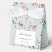 Ballotins Élégante calligraphie florale Pastel Boho (Recto)