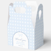 Ballotins Elégante Canne Bleu Et Blanc Bébé Garçon Douche (Ouvrir)