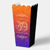 Ballotins Élégante célébration du 39e anniversaire du Mariag (Verso)