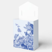 Ballotins Élégante Chinoiserie Florale Dusty moderne (Ouvert)