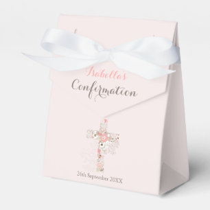 Ballotins Elégante confirmation rose pâle nom croisé flor