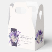 Ballotins Elégante couleur violet Merci mariage Faveur (Ouvert)