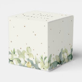 Ballotins Elégante Crème Snowberry+Eucalyptus Mariage d'hive (Arrière)