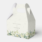 Ballotins Elégante Crème Snowberry+Eucalyptus Mariage d'hive (Verso)