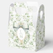 Ballotins Élégante crête avec mâchoire verte Sage | MARIAGE (Ouvert)