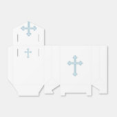 Ballotins Elégante Croix Bleue Première communion (Déplié)