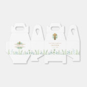 Ballotins Elégante Croix d'or et verdure, événement religieu (Déplié)