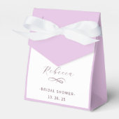 Ballotins Élégante Douche de Mariée Florale (Verso)