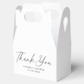 Ballotins Élégante Écriture Manuscrite Gable de Réception de (Ouvert)