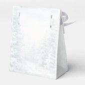 Ballotins Elégante Fête des mariées blanche de pin d'hiver (Arrière)