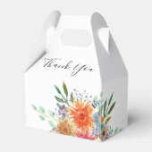 Ballotins Elégante Fête des mariées d'aquarelle verte (Arrière)