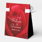 Ballotins Élégante fête du 15e anniversaire du Mariage Rose (Arrière)