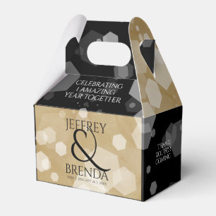 Ballotins Élégante fête du 1er anniversaire du Mariage de pa