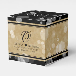 Ballotins Élégante fête du 1er anniversaire du Mariage de pa