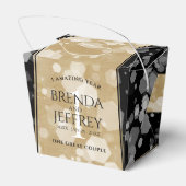 Ballotins Élégante fête du 1er anniversaire du Mariage de pa (Arrière)