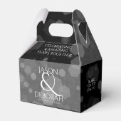 Ballotins Élégante fête du 4e anniversaire du Mariage de lin (Arrière)