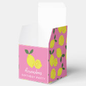 Ballotins Élégante fête du citron rose et jaune (Ouvert)