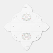 Ballotins Elégante Frame Florale Première Communion Sortir (Déplié)