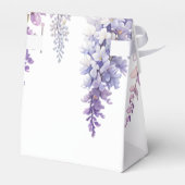 Ballotins Elégante glycine d'aquarelle bleu violet doux (Arrière)