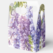 Ballotins Elégante glycine violette d'aquarelle violet fleur (Ouvrir)