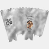 Ballotins Élégante huile d'argent et pop-corn du 25e anniver (Déplié)