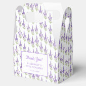 Ballotins Elégante Lavande violette Antique Frame Anniversai (Ouvert)