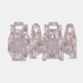 Ballotins Elégante Lilac Lily Mariage Favor Box (Déplié)