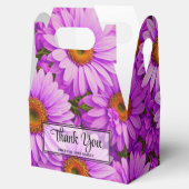 Ballotins Élégante marguerite florale magenta rose foncé (Ouvert)