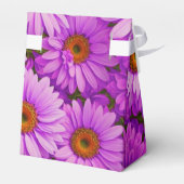 Ballotins Élégante marguerite florale magenta rose foncé (Arrière)