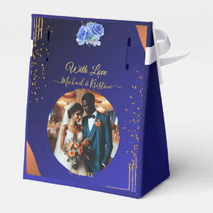 Ballotins Elégante Marine et orange brûlée   Merci photo