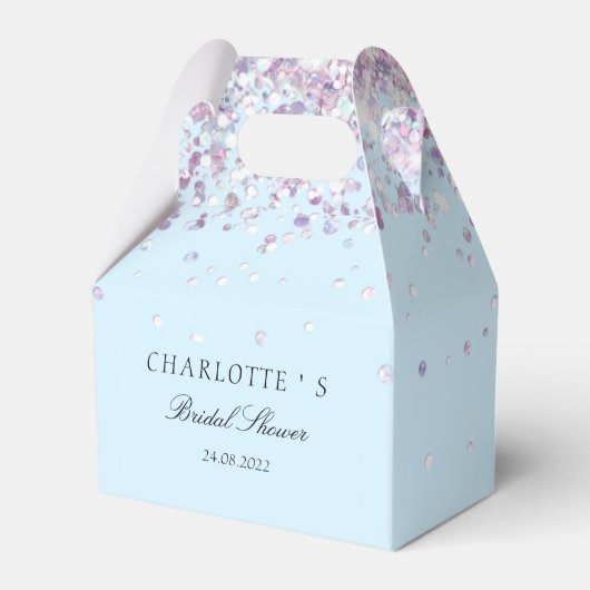 Ballotins Élégante Parties scintillant moderne Fête des mari (Verso)