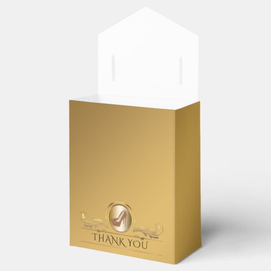 Ballotins Elégante Parties scintillant Or Chaussures haute t (Ouvert)