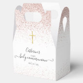 Ballotins Élégante Parties scintillant Rose d'or Première co (Ouvert)