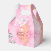 Ballotins Élégante Parties scintillant rose or (Arrière)